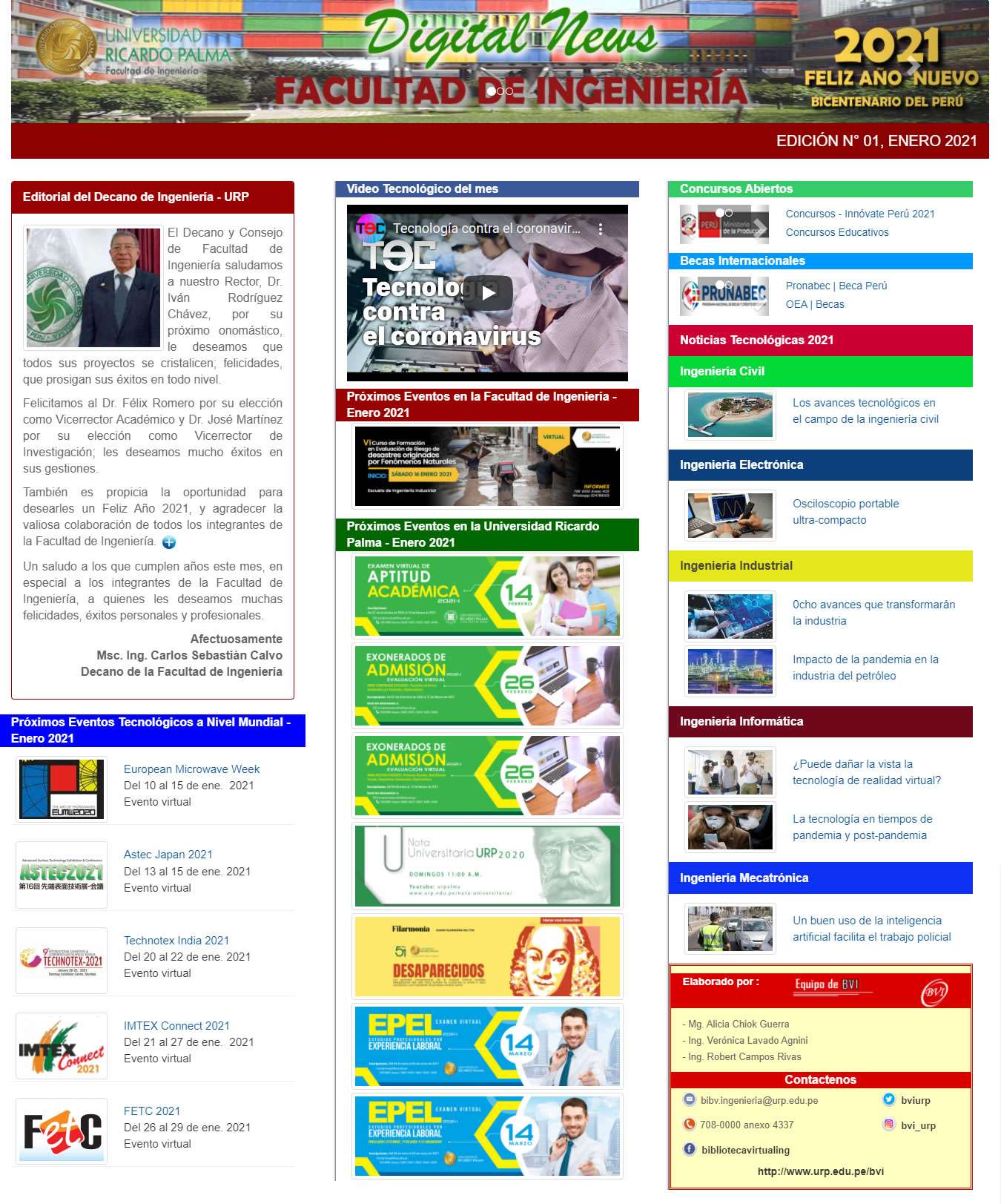 Boletín Enero 2021