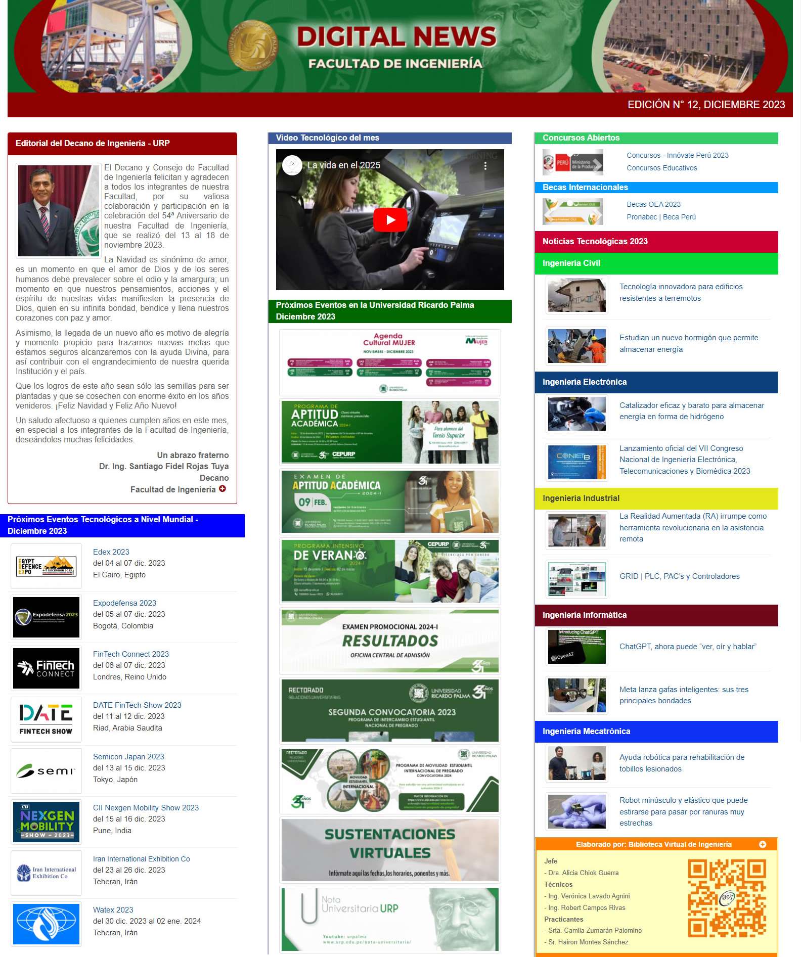 Boletín Diciembre 2023