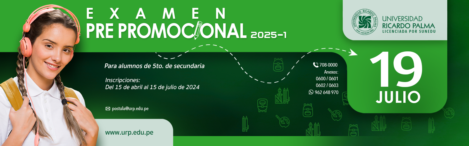 EXAMEN PRE-PROMOCIONAL 2025-I
