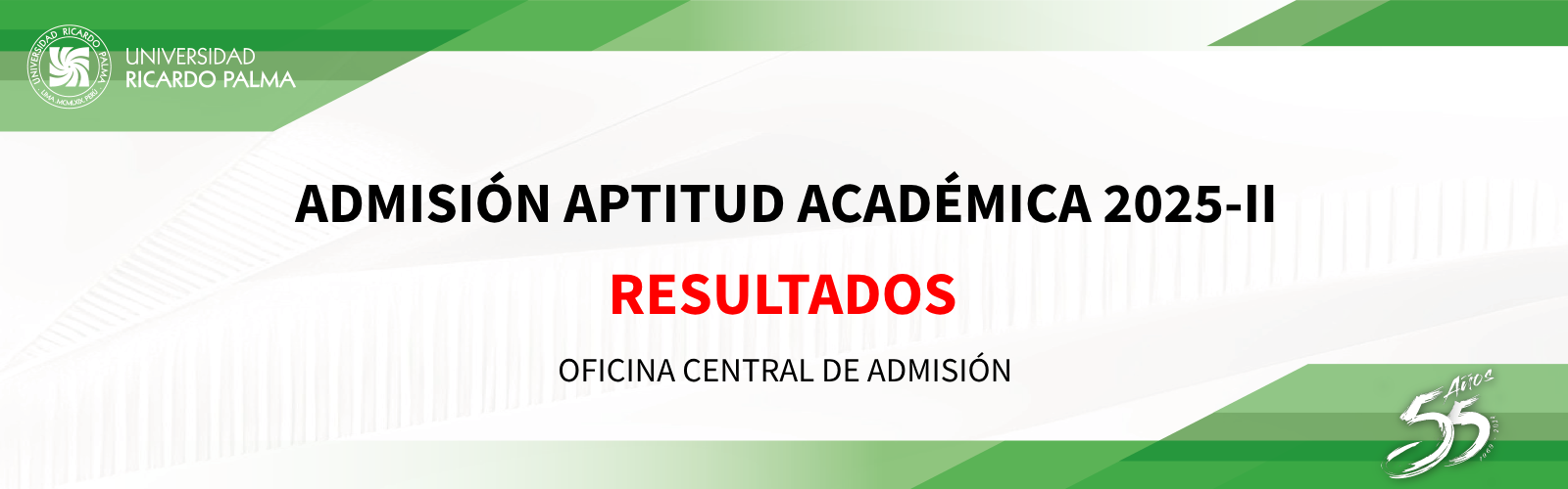 RESULTADOS ADMISIÓN APTITUD ACADÉMICA 2025-II