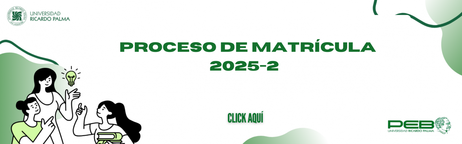 PROCESO DE MATRÍCULA PEB 2025 - II