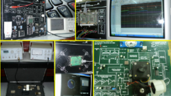 En estos ultimos anos estamos utilizando equipos de ultima generacion, que sirven para complementar las experiencias que se realizan en el Laboratorio.Entre estos equipos destacan los siguientes:Modulos de ensenanza con 7 tarjetas y un software de simulacion para la ensenanza de ComunicacionesAnalogico y Digital de ultima generacion, enlazados via LAN a un servidor del Docente para el monitoreodel avance de las practicas de laboratorio. Marca: DEGEM.Analizador Digital de Espe