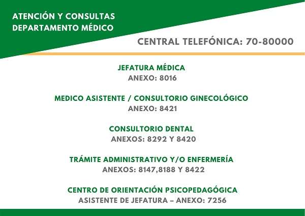 Anexos - Departamento Medico