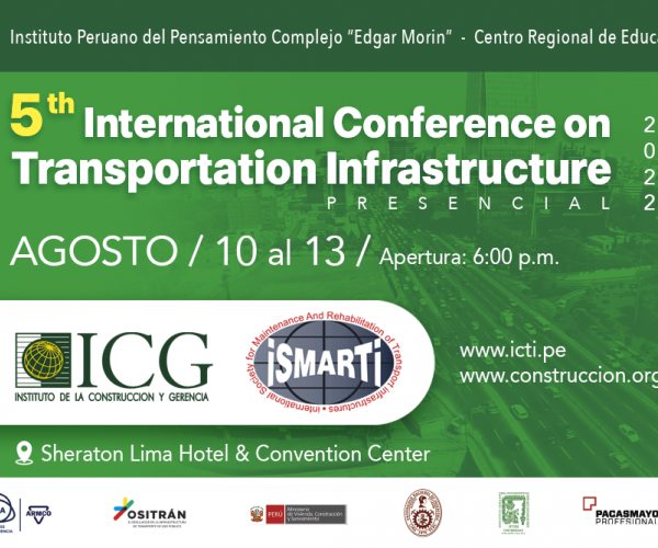 5ta Conferencia Internacional de Infraestructura de Transporte