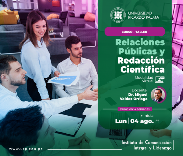 Curso-Taller: Relaciones Públicas y Redacción Científica