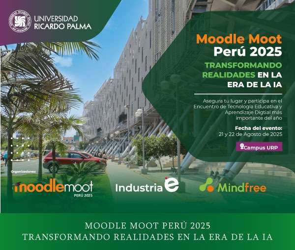 Universidad Ricardo Palma será sede del MoodleMoot Perú 2025