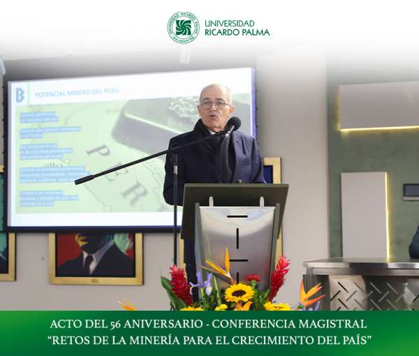 Conferencia del Ing. Roque Benavides en el marco del 56 aniversario de la URP