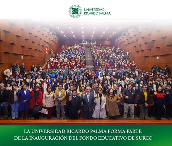 Universidad Ricardo Palma se suma al Fondo Educativo de Surco para impulsar a jóvenes talentos