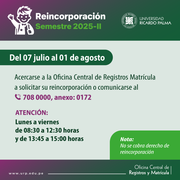 REINCORPORACIÓN
