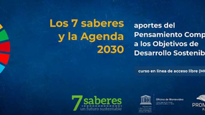 NUEVO CURSO GRATUITO LOS 7 SABERES Y LA AGENDA 2030