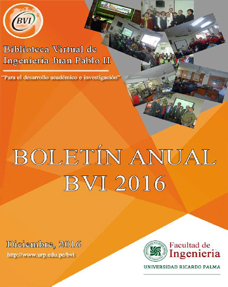 Boletín Anual 2016
