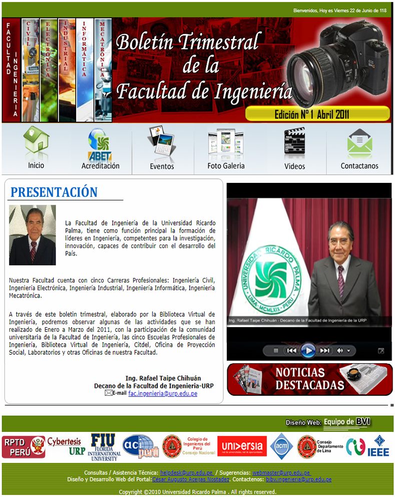 Boletines Trimestrales 2011