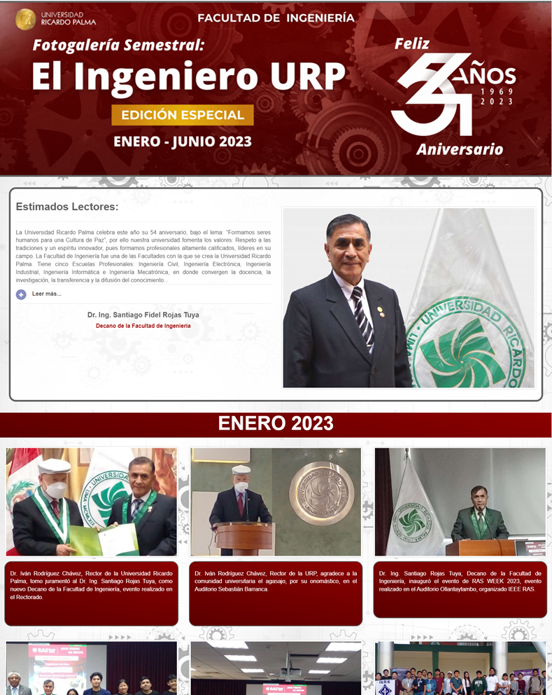 Edición Especial : El Ingeniero URP 2023-I