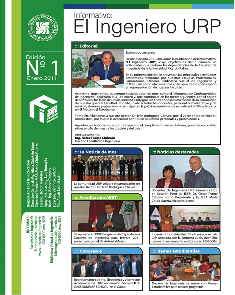 Informativos Mensuales 2011