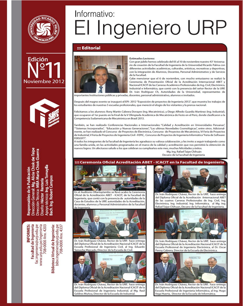 Informativos Mensuales 2012