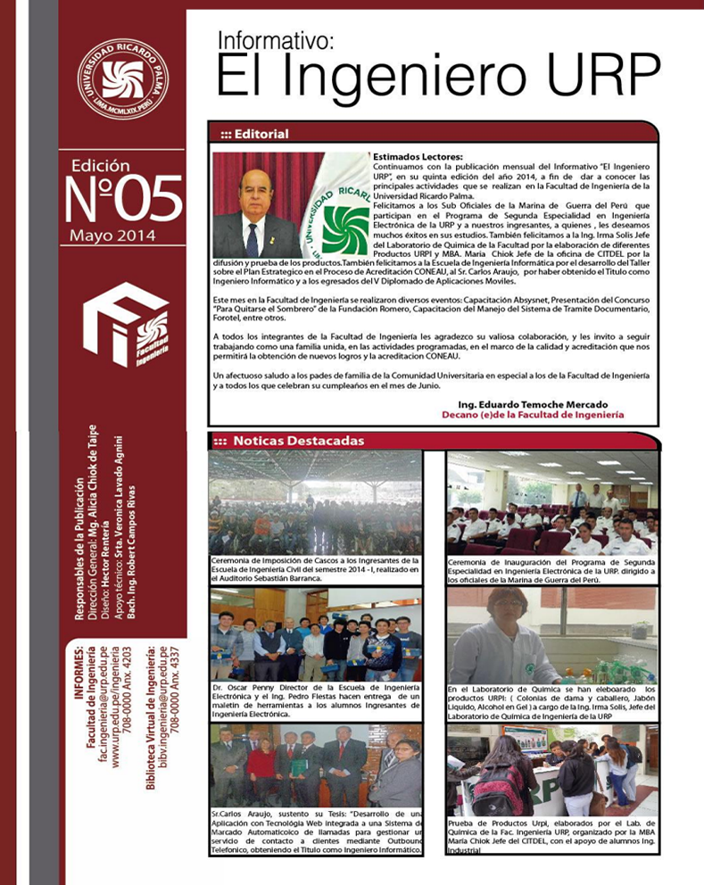 Informativos Mensuales 2014