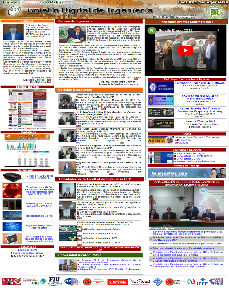 Boletines Mensuales 2013