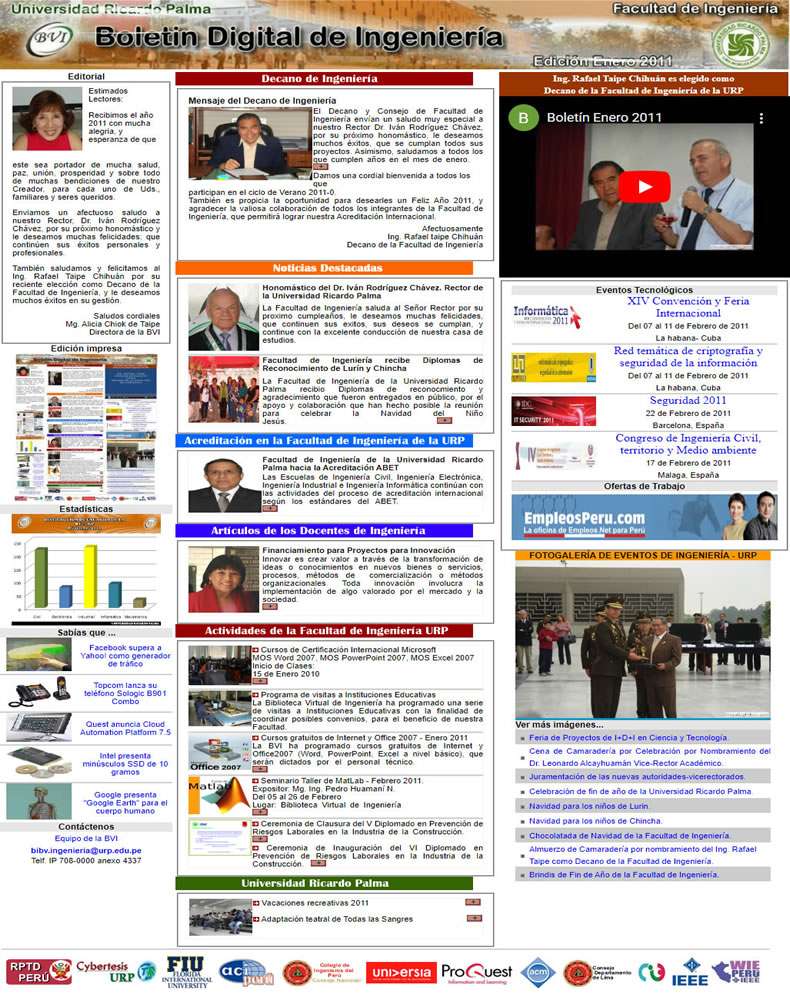 Boletines Mensuales 2011