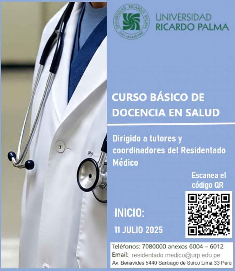 Curso dirigido a tutores y coordinadores de la Escuela de Residentado Mdico y Especializacin de la Universidad Ricardo Palma-0002