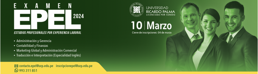 Proximos Eventos en la Universidad Ricardo Palma - Enero 2022