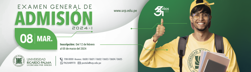 Proximos Eventos en la Universidad Ricardo Palma - Enero 2022