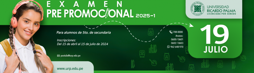 Proximos Eventos en la Universidad Ricardo Palma - Enero 2022