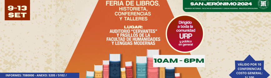Proximos Eventos en la Universidad Ricardo Palma - Enero 2022