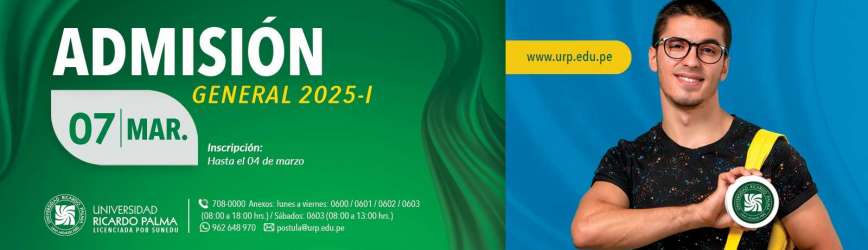 Proximos Eventos en la Universidad Ricardo Palma - Enero 2022