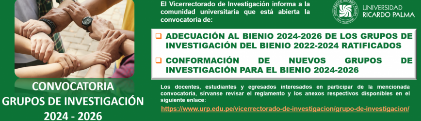 Proximos Eventos en la Universidad Ricardo Palma - Enero 2022