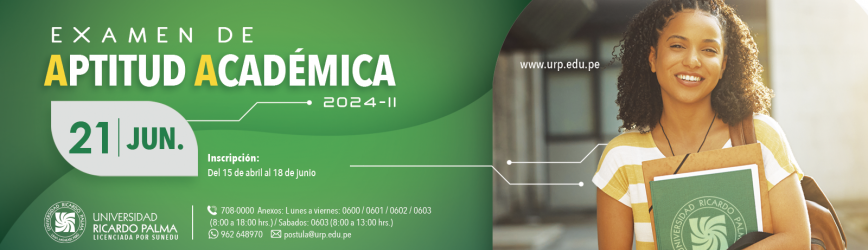 Proximos Eventos en la Universidad Ricardo Palma - Enero 2022