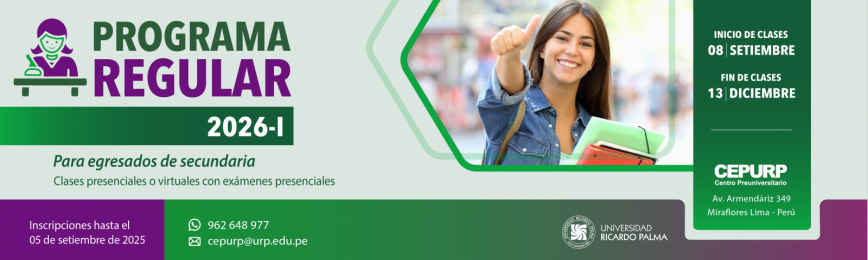 Proximos Eventos en la Universidad Ricardo Palma - Enero 2022
