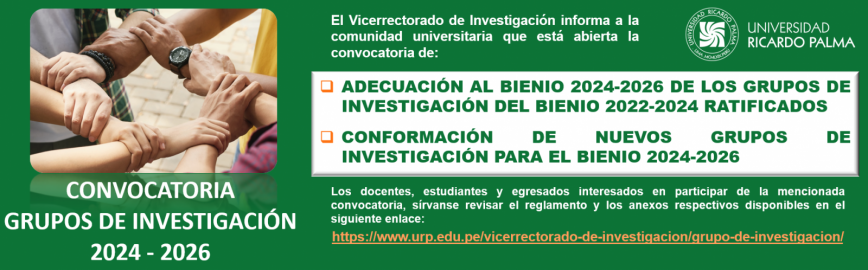 Proximos Eventos en la Universidad Ricardo Palma - Enero 2022