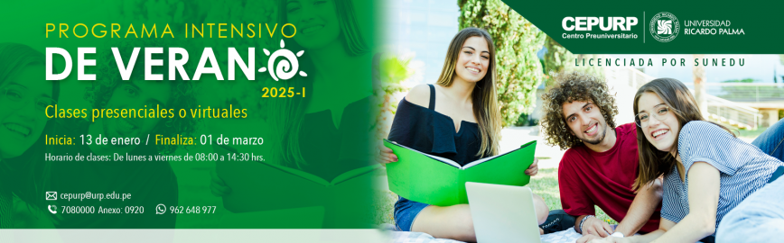 Proximos Eventos en la Universidad Ricardo Palma - Enero 2022