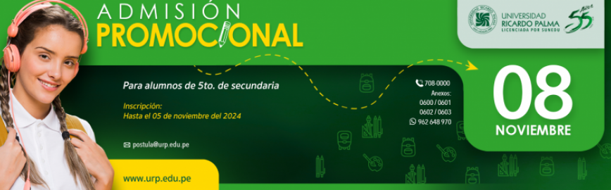 Proximos Eventos en la Universidad Ricardo Palma - Enero 2022