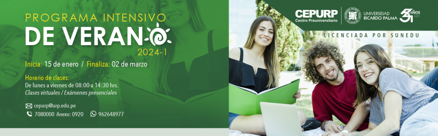 Proximos Eventos en la Universidad Ricardo Palma - Enero 2022