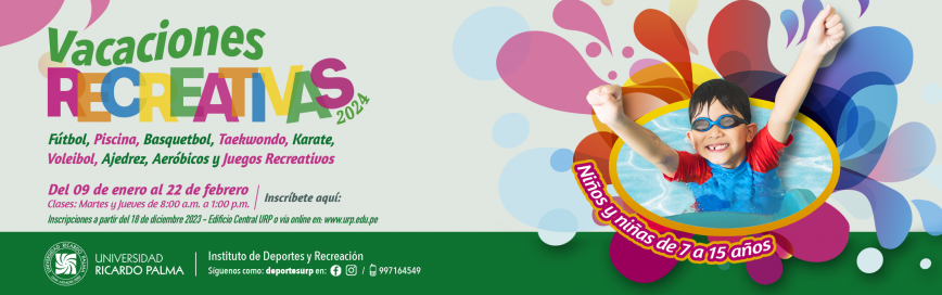 Proximos Eventos en la Universidad Ricardo Palma - Enero 2022