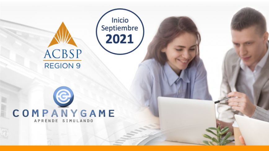 ESTUDIANTES DE NEGOCIOS  GLOBALES COMPITEN EN TORNEO ACBSP - COMPANYGAME 2021