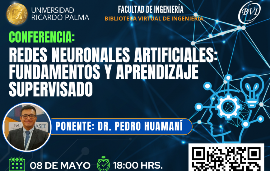 Conferencia Redes Neuronales Artificiales: Fundamentos y Aprendizaje supervisado