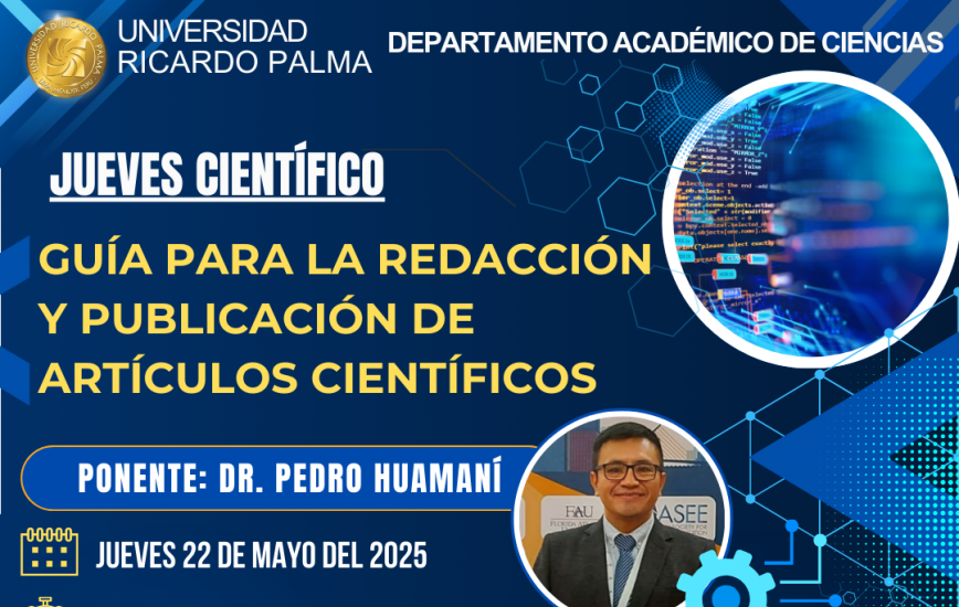 Conferencia Guía para la redacción y publicación de artículos científicos