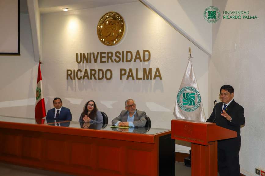 Palabras del del Dr Flix Romero Revilla Rector de la URP-0001