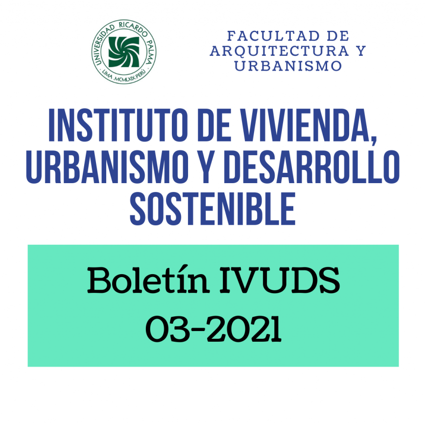 Boletin Mensual IVUDS 03-2021
